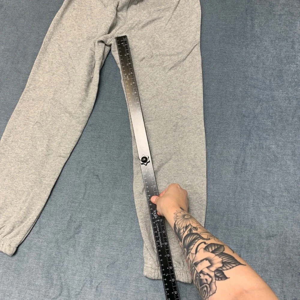 Nike 3BRAND Sweatpants Boys M Heather Gray Fleece Lined Drawstring Tapered Leg